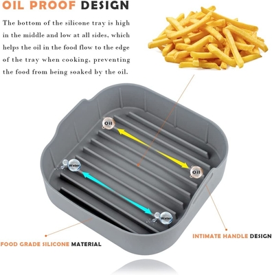 Bez PCV Bez BPA Patel Color Air Fryer Koszyk silikonowy Bezpieczny w sterylizatorze