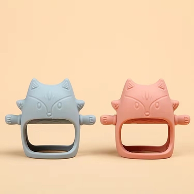 BPA Free Soft Anti-Drop Silikonowy gryzak dla niemowląt do łagodzenia bólu ząbkowania