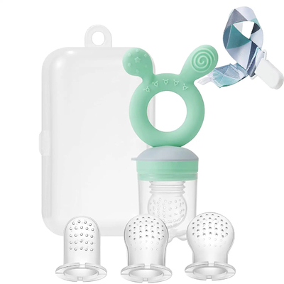 Green Baby Fresh Fruit Feeder i Nibbler z woreczkiem na klips