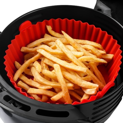 BPA Free Food Grade OEM ODM Frytownica powietrzna Kosz silikonowy bezpieczny w zmywarce
