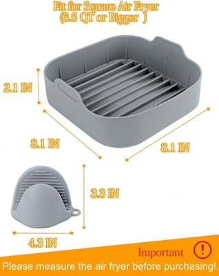 Bez PCV Bez BPA Patel Color Air Fryer Koszyk silikonowy Bezpieczny w sterylizatorze