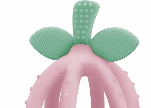 Solidna, elastyczna, silikonowa zabawka do ząbkowania dla niemowląt na Baby Shower
