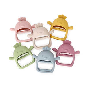 Chicky BPA Free Anti-Drop Silikonowa rękawiczka ząbkująca do łagodzenia bólu dziąseł