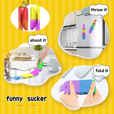 Gorąca sprzedaż Nowe zabawki do ssania Squidopops Fidget do łagodzenia stresu