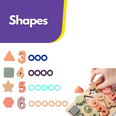 Przedszkole Nauka matematyki Montessori Drewniane puzzle liczbowe dla małych dzieci