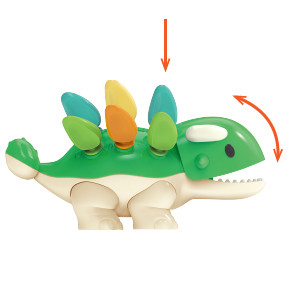 Maluch Zabawki Montessori Działania edukacyjne Edukacyjne gry dinozaurów