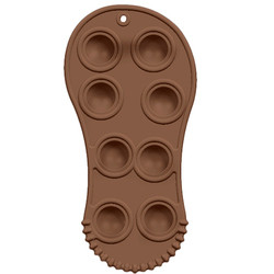 W kształcie buta dla dzieci Silikon Pop Fidget Toy Odprężający miękki gryzak dla niemowląt