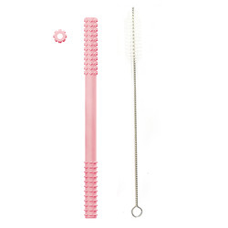 ODM Baby Produkty silikonowe Rurki ząbkujące Gryzak do żucia z 20 cm szczoteczką