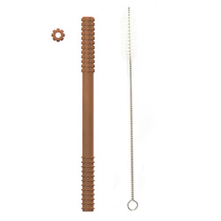 ODM Baby Produkty silikonowe Rurki ząbkujące Gryzak do żucia z 20 cm szczoteczką