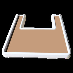 Dostosowana silikonowa podkładka do krzesełka dla niemowląt bez BPA 38 * 38 * 0,1 cm