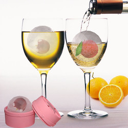 Food Grade Silicone Ice Mold Diamentowa taca na kostki lodu w kształcie kulki 6.2 * 5.6 * 5cm