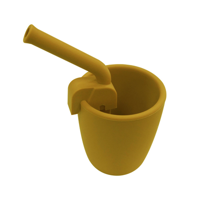 Toddler Baby silikonowy kubek słomkowy wielokrotnego użytku bez ftalanów BPA 8 * 6,5 * 6,5 cm