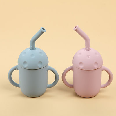 Antypoślizgowe uchwyty Silikonowe kubki treningowe Trening malucha dla chłopców i dziewcząt